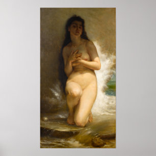 Pôster A Pérola de William-Adolphe Bouguereau