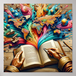 Poster A Perspectiva do Escritor