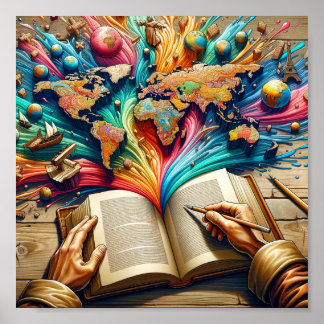 Poster A Perspectiva do Escritor