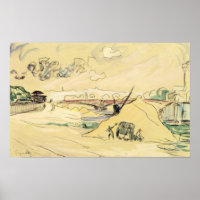 A pilha da areia, Bercy, 1905