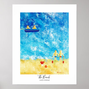 Poster A Pintura da Praia