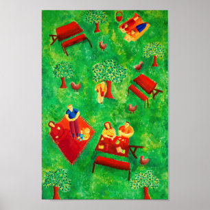 Poster A Pintura em Arte Contemporânea em Arte Jigsa