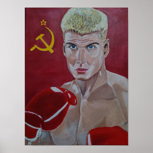Poster A Pintura Russa de Alfred Fox (Frente)