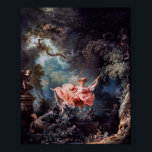 Poster A pintura Swing de Jean-Honoré Fragonard<br><div class="desc">A pintura Swing de Jean-Honoré Fragonard</div>