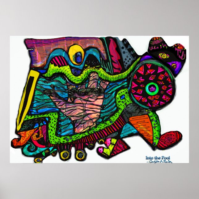 Poster A Piscina da Criação stephen king inspirou imagem (Frente)