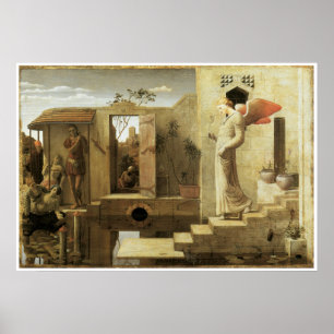 Poster A piscina de Bethesda, 1876-77, Robert Bateman