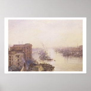 Pôster A piscina do hotel de Adelaide, ponte de Londres