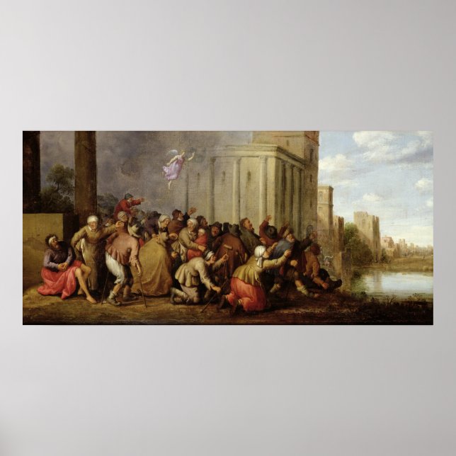 Poster A Piscina em Bethesda (Frente)