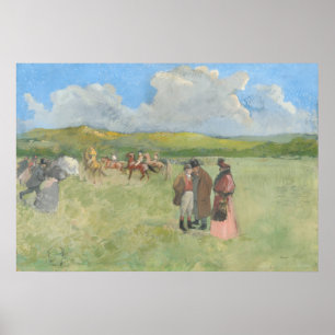 Poster A pista de corrida - Jean-Louis Forain Fine Art