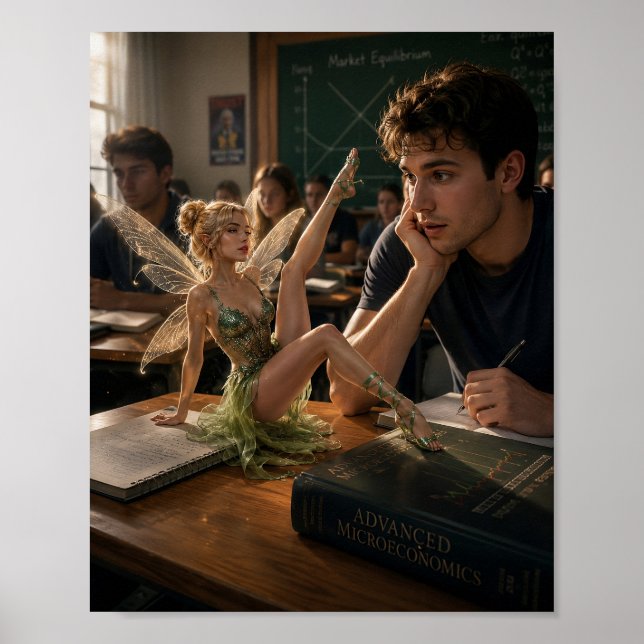 Poster A Pixie na Mesa (Frente)