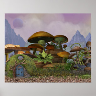 Poster A Plantação de Cogumelos Penfield