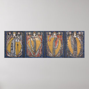 Poster A plataforma do Queens quatro de cartões