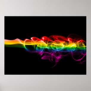 Poster A pluma de energia arco-íris de SlipperyJoe foi ca