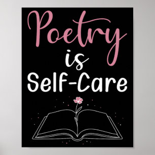 Poster A Poesia É Verso De Autocuidado Saúde Mental E Cur