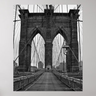 Poster A ponte do Brooklyn em Nova Iorque