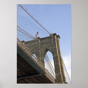 Pôster A Ponte do Brooklyn na cidade de Nova York, Nova