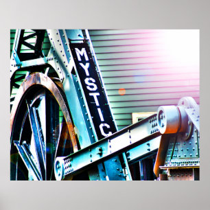 Pôster A Ponte Do Rio Mystic Como Eu Vejo