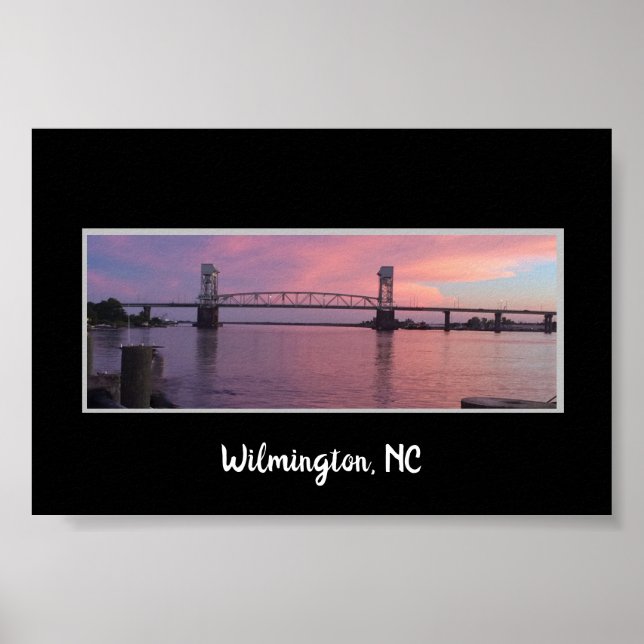 Poster A ponte em Wilmington, NC (Frente)