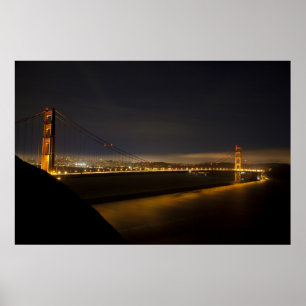Poster A Ponte Golden Gate a partir do Marin 2