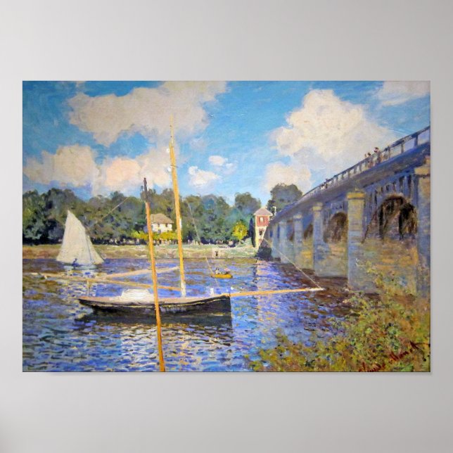 Poster A ponte na Argentina, Monet (Frente)
