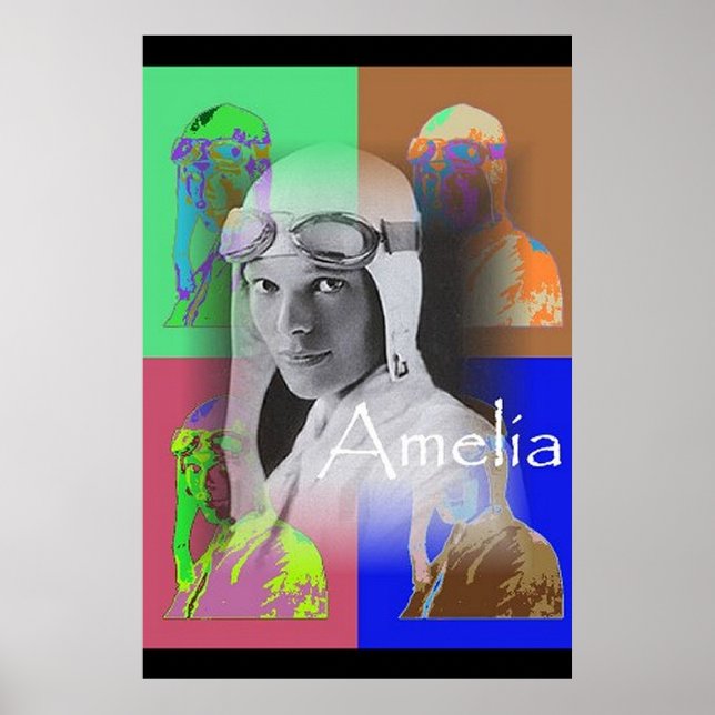 Poster A Pop-Art Amelia (Frente)