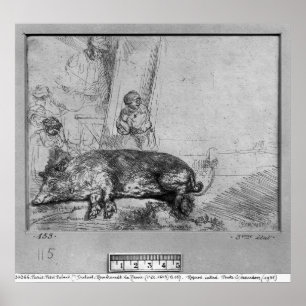Pôster A porca, 1643