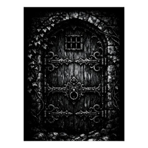 Pôster A Porta do Feiticeiro — por BurnsInHell