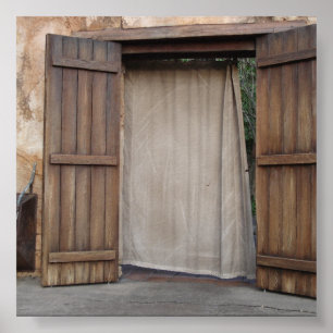 Pôster A porta drapeja