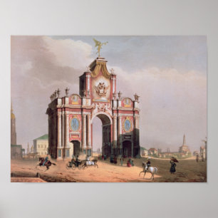 Poster A porta vermelha em Moscovo
