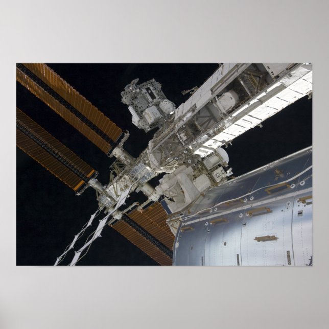 Poster A portion of the International Space Station 3 (Frente)