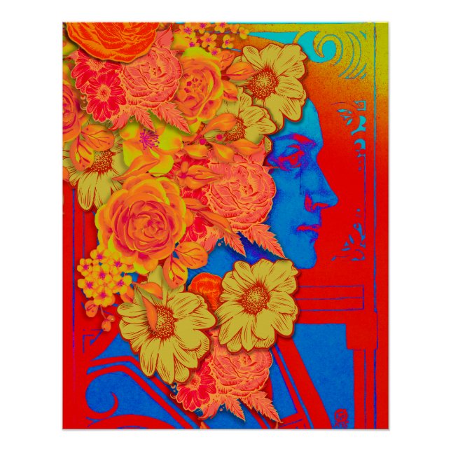 Pôster A Poster da flor (Frente)