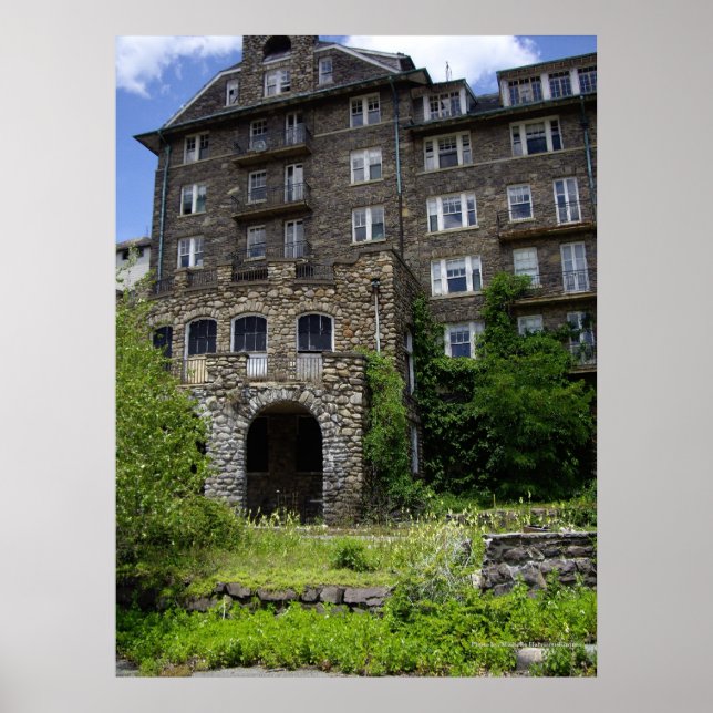 Poster A pousada de Buck Hill Falls, pai. (Frente)