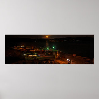 Pôster A praia à noite