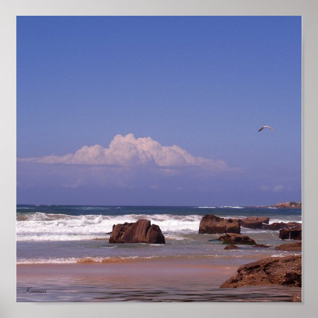 Poster A Praia e Você (Frente)