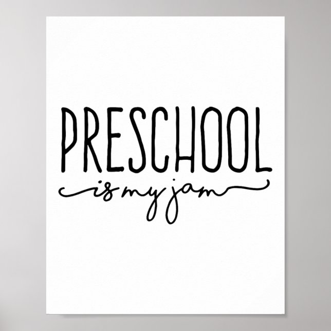 Poster A Pré-Escola Ck Para A Escola É A Minha Rua De Pro (Frente)