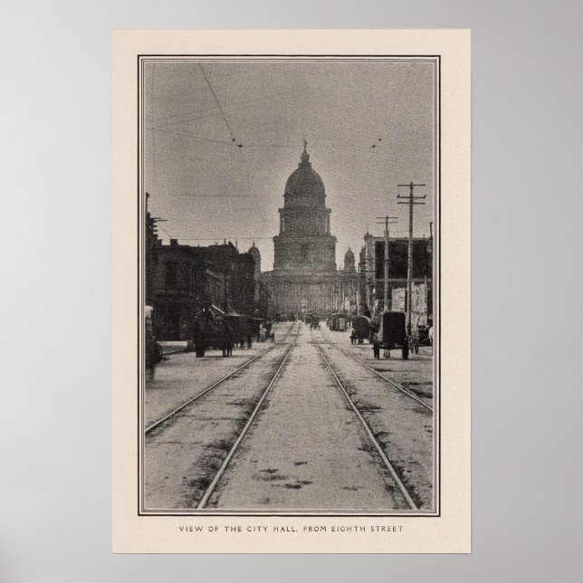 Poster A Prefeitura de São Francisco da 8ª Rua (Frente)