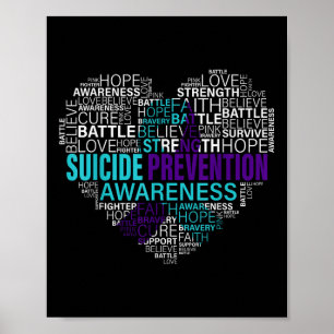 Poster A prevenção do suicídio e a consciencialização lut