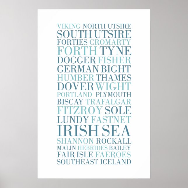 Poster A Previsão de Entrega, BBC Radio 4 (Frente)