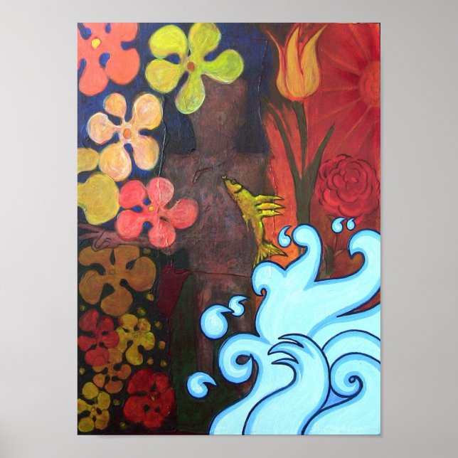 Pôster A Primavera da vida secreta (Frente)