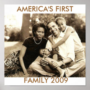 Poster A primeira família 2009 de América