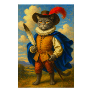 Pôster A Primeira Lâmina do Rei Uma Honra de Cat Musket