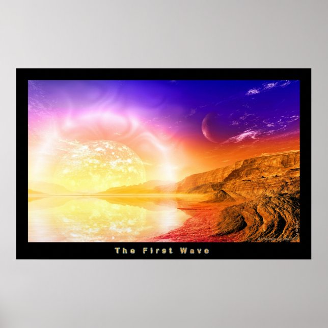 Pôster A Primeira Onda (Frente)