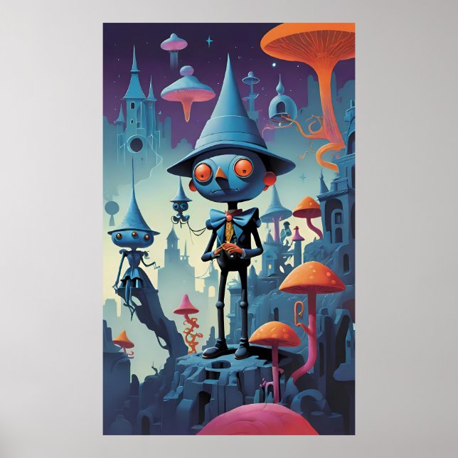 Poster A Princesa e a Fantasia de Gage Ken Pauper (Frente)