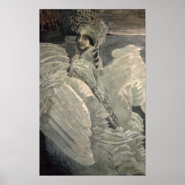 Poster A Princesa Swan, 1900 (Frente)