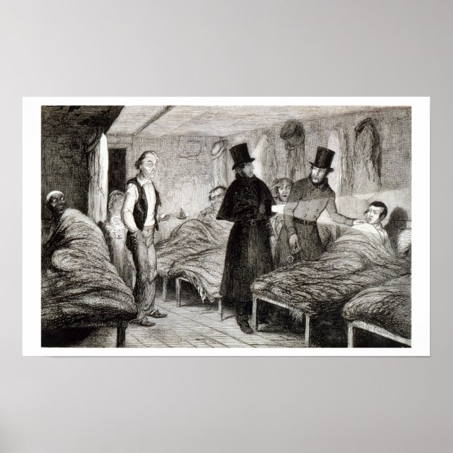 Poster A Prisão do Rapaz, prato 4 de "O Bêbado" (Frente)