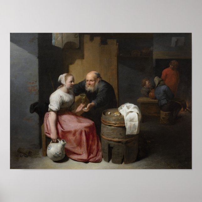 Poster A proposta (1655) apresentada por David Ryckaert I (Frente)