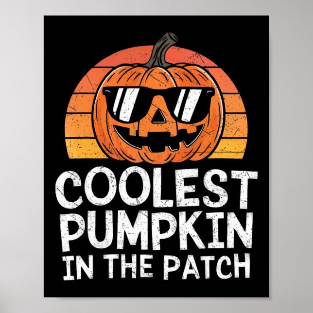 Poster A Pumpkin Mais Fria Do Adolescente Do Dia Das Brux (Frente)