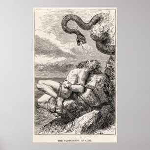 Poster A punição de Loki por Louis Huard