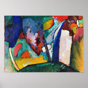 Poster A Quebra d'água, Wassily Kandinsky