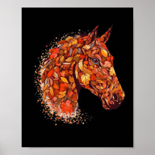 Poster A queda da face do cavalo deixa o dia de Ação de G